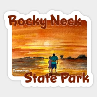 Rocky Neck State Park, Connecticut Sticker